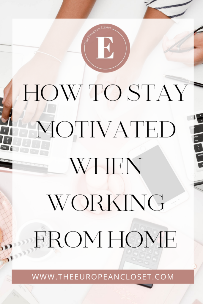 Working from home is both a blessing and a curse. Today, I've gathered a few tips that have helped me be more productive and motivated.