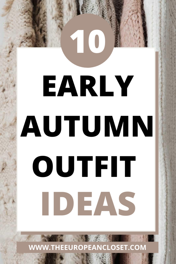 Although Autumn is close, that doesn't exactly mean we'll going to be wearing scarves and fluffy coats right away so I thought I'd show you a 10 ways you can dress for the early-fall weather.