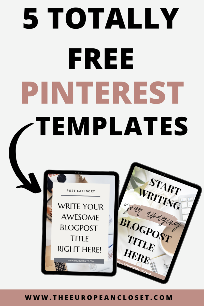 Take a look at how you can create gorgeous pinterest graphics that will generate tons of clicks and download our five free templates.