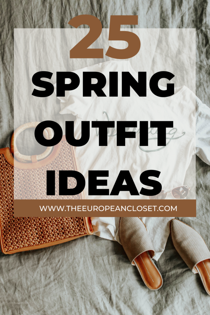 Today, I bring you 25 (you read that right, twenty-five!) early spring outfit ideas. They were created to fi any occasions you might attend.