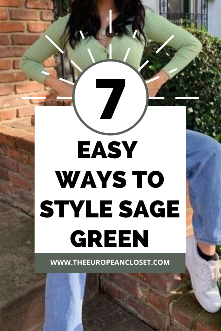 7 Amazing Sage Green Outfit Ideas The European Closet