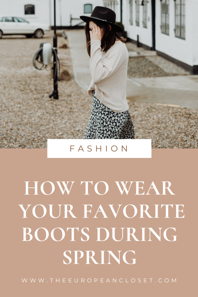 Did you know it's possible to wear your favorite boots during spring? That's right! It is possible! Here are 10 ways to do so!