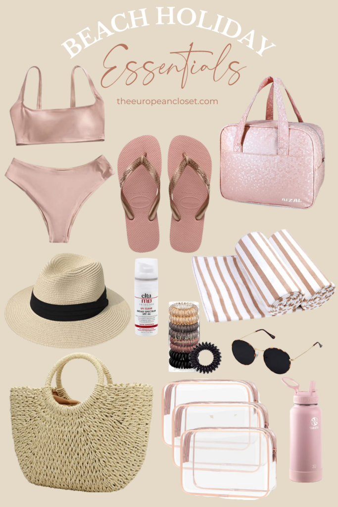 Summer is here so I've compiled a list of beach holiday essentials in this blog post. We have everything from swimsuits to cute bags for you. Today I've decided to gather a list of the best beach essentials everyone should take with them on their next vacation. Here is a list of the essentials you should always carry in your travel bag.