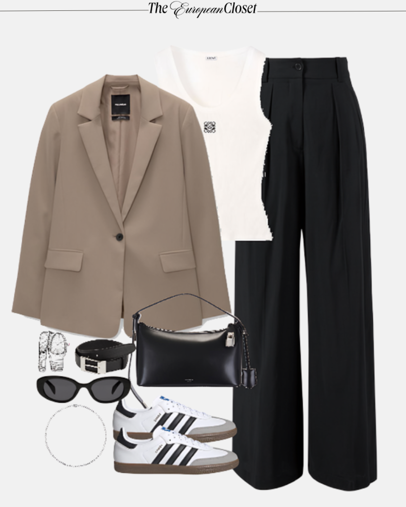 Looking for the best outfits with white sneakers you can recreate today? I got you covered! Let’s talk about one of the coolest combos out there.