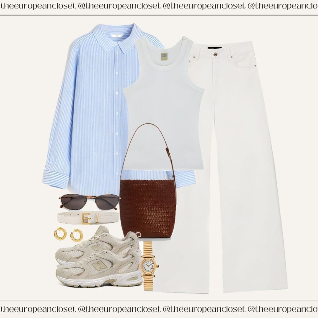 Looking for the best outfits with white sneakers you can recreate today? I got you covered! Let’s talk about one of the coolest combos out there.