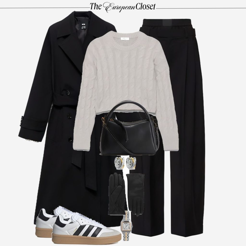 Looking for the best outfits with white sneakers you can recreate today? I got you covered! Let’s talk about one of the coolest combos out there.