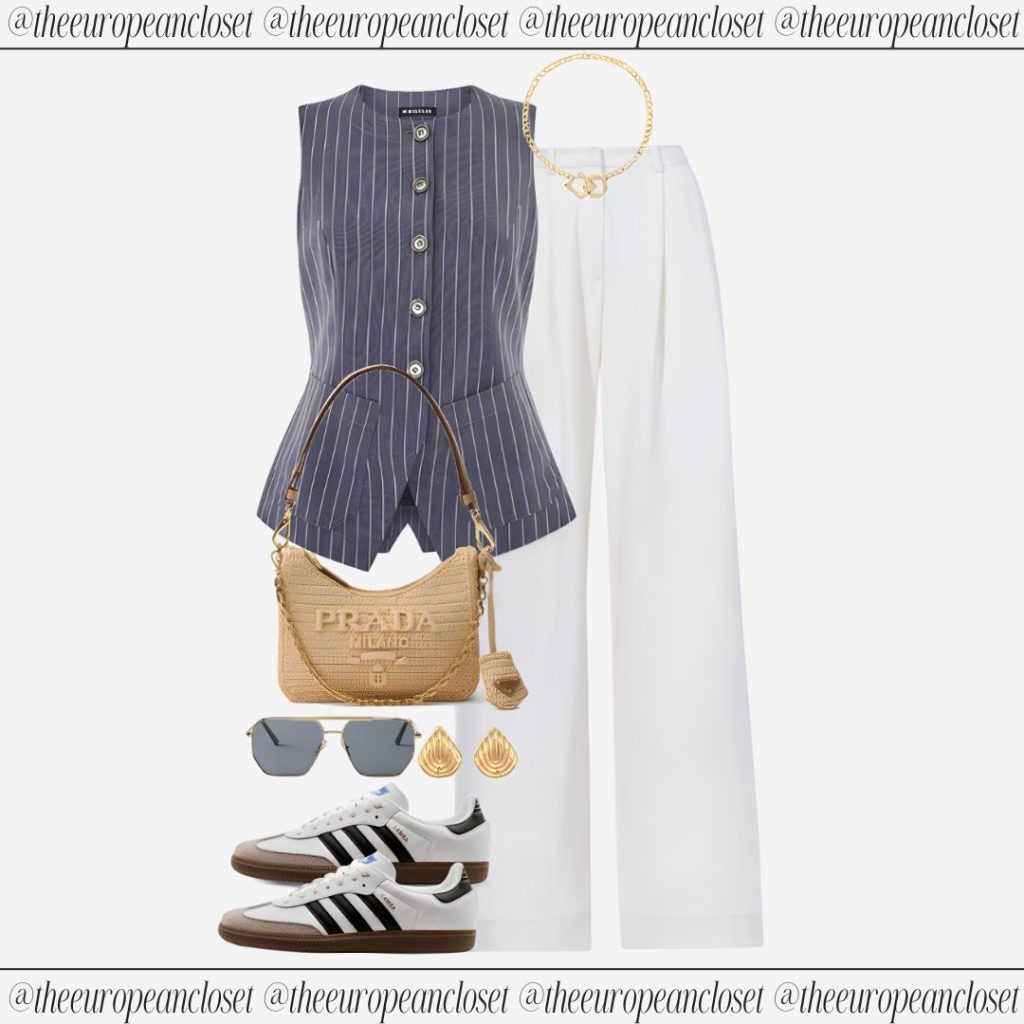Looking for the best outfits with white sneakers you can recreate today? I got you covered! Let’s talk about one of the coolest combos out there.
