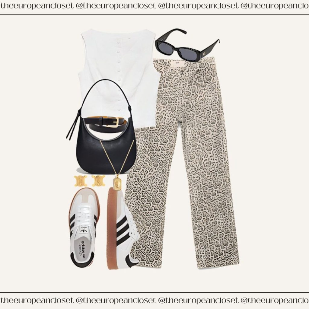 Looking for the best outfits with white sneakers you can recreate today? I got you covered! Let’s talk about one of the coolest combos out there.