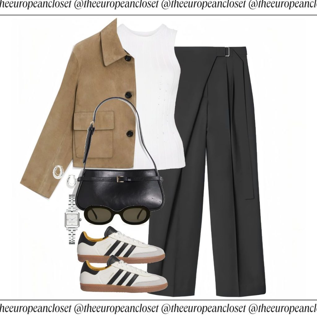 Looking for the best outfits with white sneakers you can recreate today? I got you covered! Let’s talk about one of the coolest combos out there.