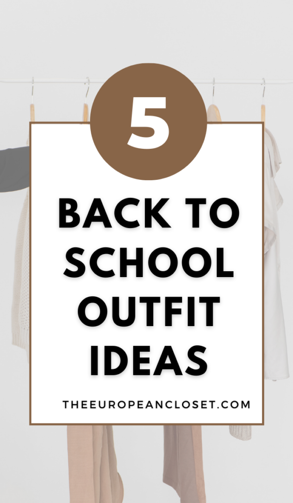 Are you going back to school and are looking for back to school outfit ideas? Take a look at these 9 outfits you can wear on your first day back.