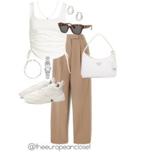 20 Amazing Outfits With White Sneakers | The European Closet