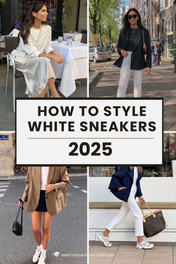 Looking for the best outfits with white sneakers you can recreate today? I got you covered! Let’s talk about one of the coolest combos out there.