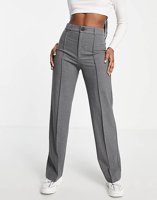 Buy Grey Trousers & Pants for Women by Marks & Spencer Online | Ajio.com-cheohanoi.vn