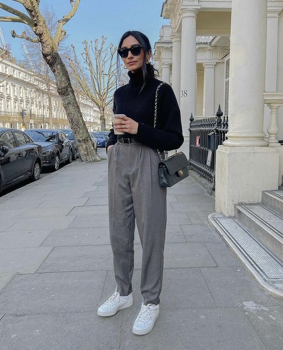 Top 82+ grey trousers outfit ideas latest - in.cdgdbentre