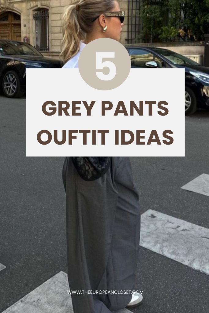 Not really sure on what to wear with grey pants? I got you! If you want to know what to wear with grey pants and look amazing this post is for you.