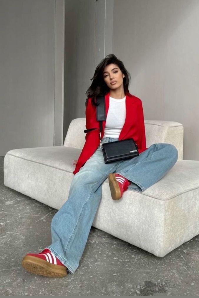 Have a red blazer laying around and don't know how to style it? This post is all about how to wear a red blazer, so keep on reading!