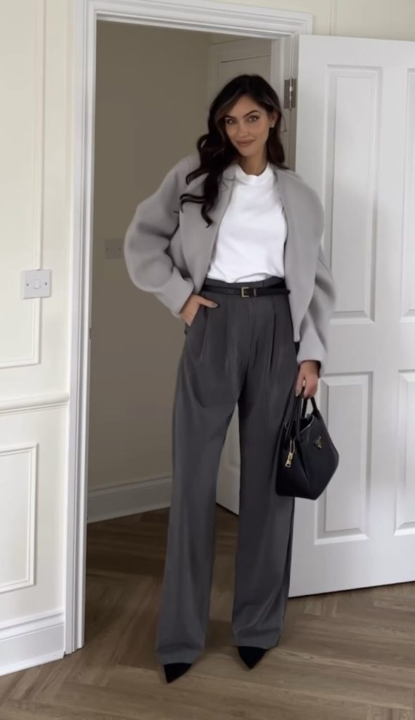 Not really sure on what to wear with grey pants? I got you! If you want to know what to wear with grey pants and look amazing this post is for you.