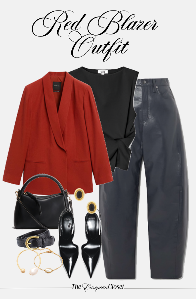 Have a red blazer laying around and don't know how to style it? This post is all about how to wear a red blazer, so keep on reading!