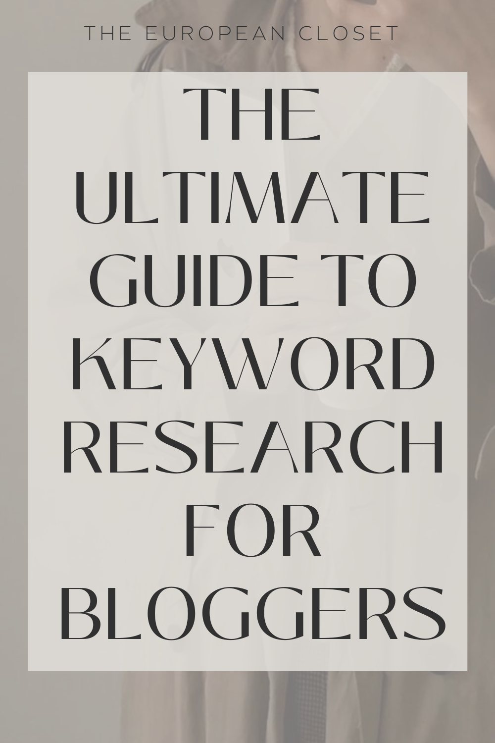 Here is the ultimate guide to keyword research for bloggers where I break down every single thing you need to do to rank on the 1st page of google