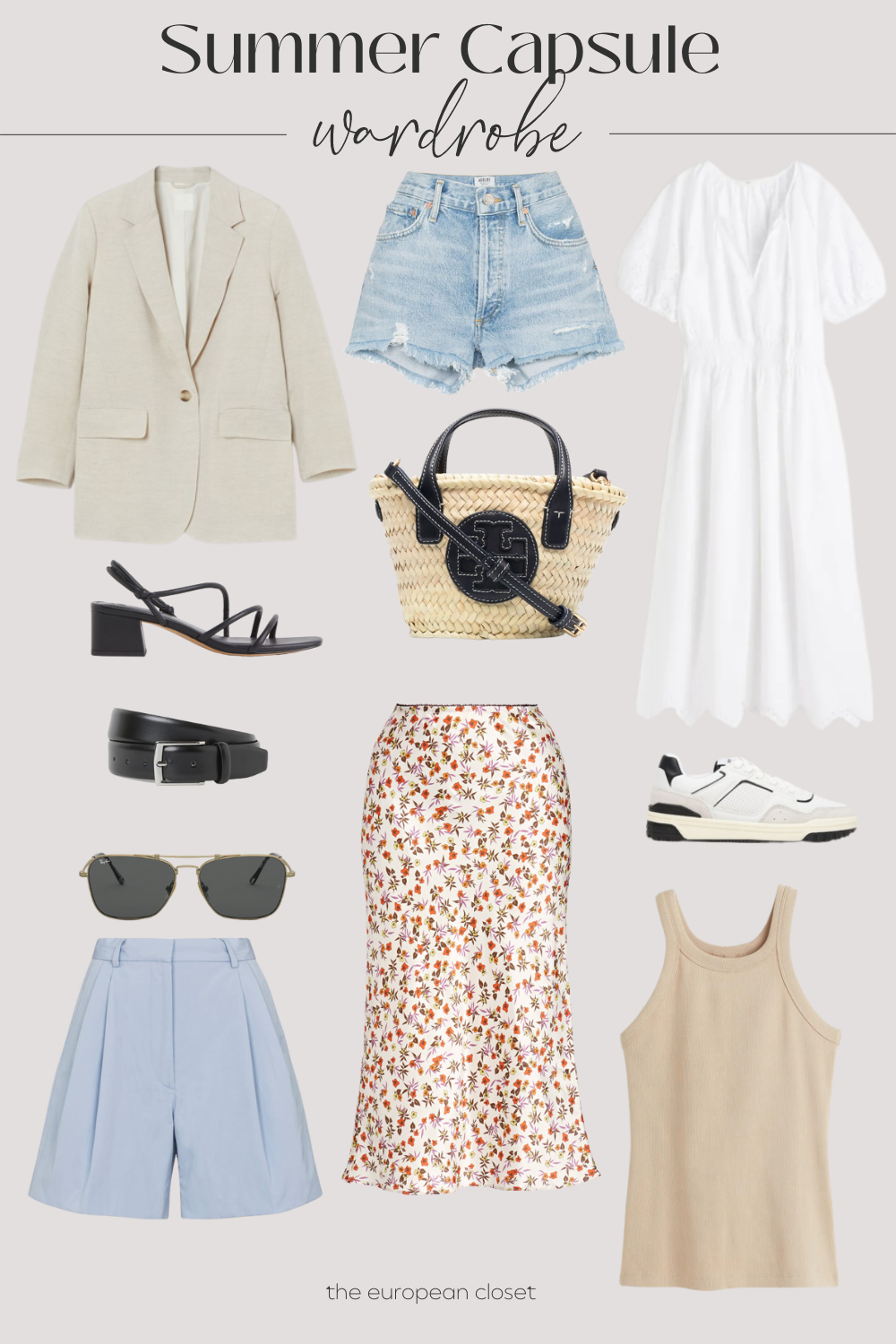 If you're looking to cretae your very own summer capsule wardrobe but don't know where to start, this post is perfect for you.