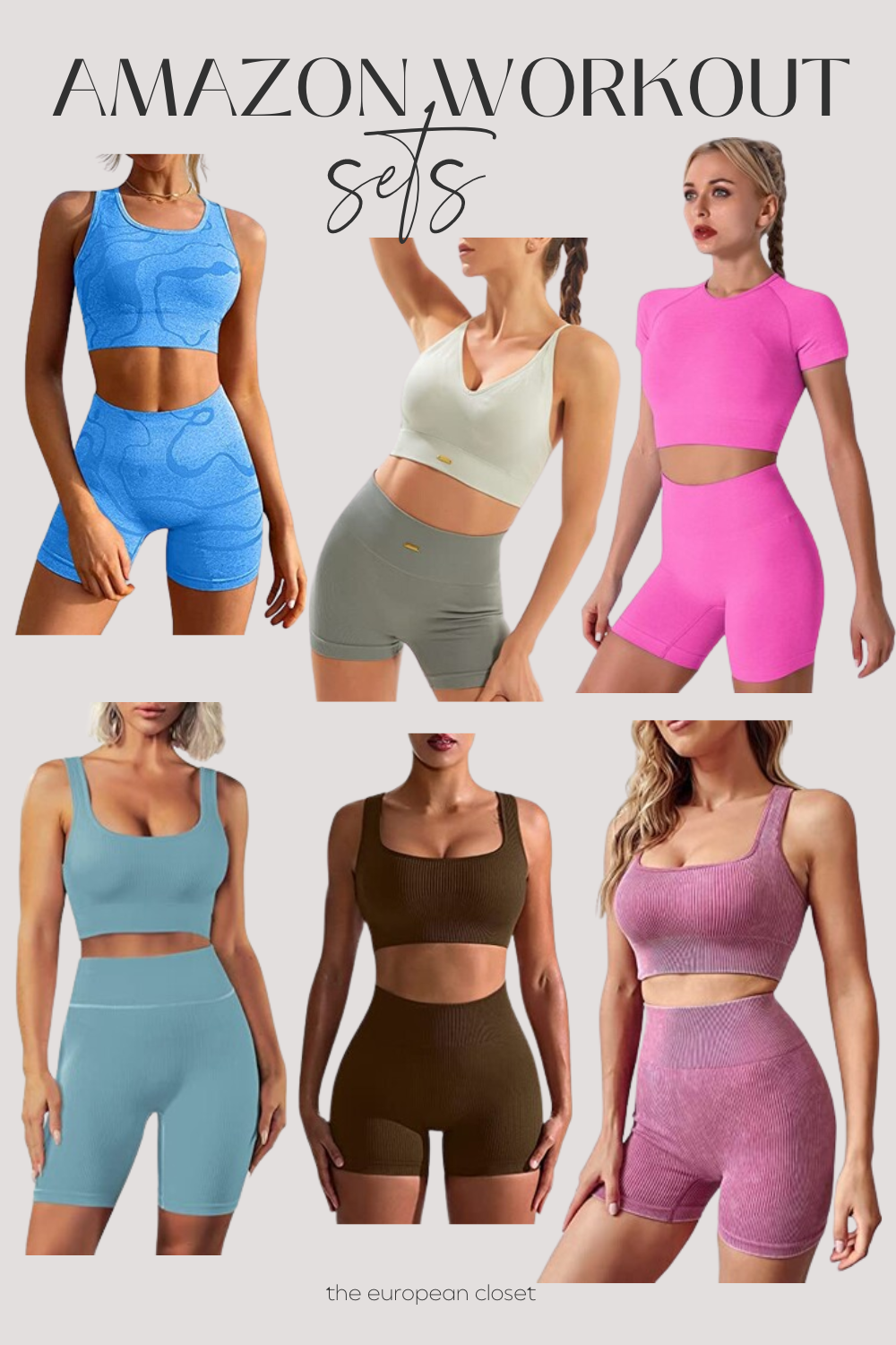 Are you looking for the best workout clothes on Amazon that will inspire you to live the "that girl" life? Well, look no further! These workout sets are just the answer for people who are looking for good quality, affordable workout sets that will make them want to work out