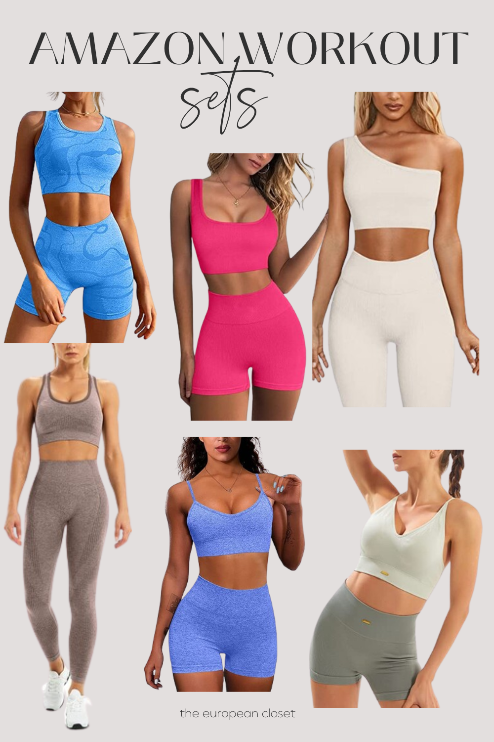 Are you looking for the best workout clothes on Amazon that will inspire you to live the "that girl" life? Well, look no further! These workout sets are just the answer for people who are looking for good quality, affordable workout sets that will make them want to work out