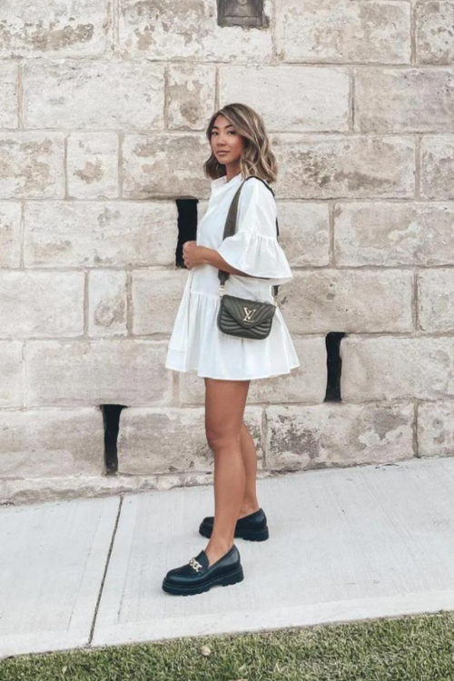 If you want some inspiration on how to wear your chunky loafers, here are ten chunky loafer outfits you'll want to copy as soon as possible.