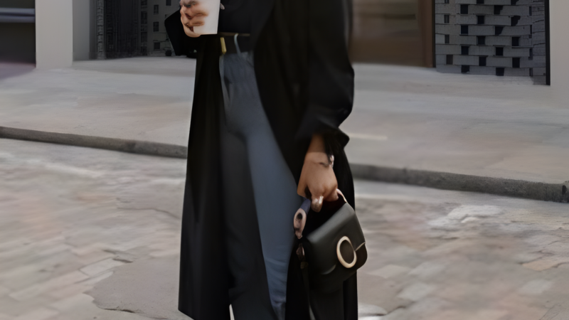 How to Wear a Black Coat: Black Coat Outfit Ideas
