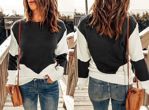 how to style a crewneck sweater for women