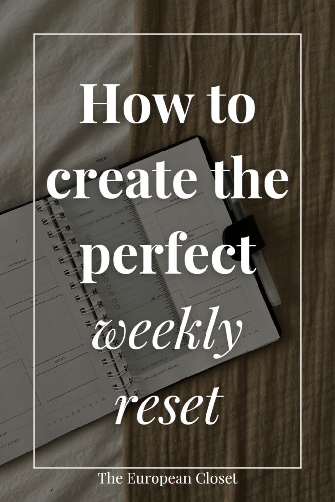 A weekly reset checklist can help you stay organized, prioritize tasks, and manage your energy and motivation so you can tackle the next week with renewed enthusiasm.
