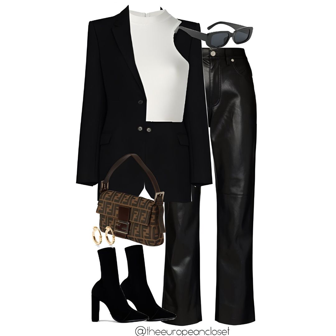 Black Blazer Outfit Ideas 6 Super Cool Looks The European Closet