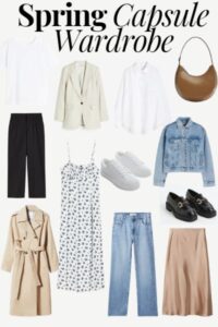 The Ultimate Spring Capsule Wardrobe For Women | The European Closet