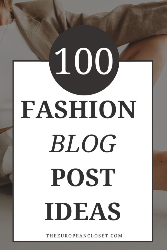 Are you a style blogger looking for sun and creative fashion blog post ideas? I've got you covered! You're about to discover a goldmine of ideas!