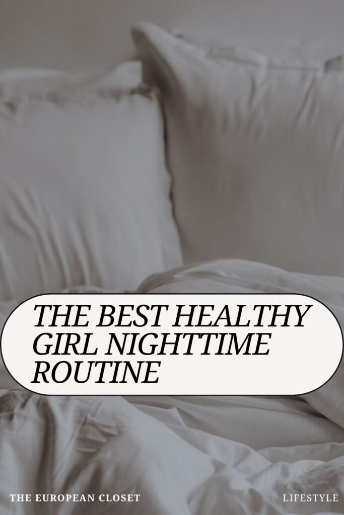 In this blog post, we're going to discuss the three essential steps for a healthy girl nighttime routine that will help you become your best version.