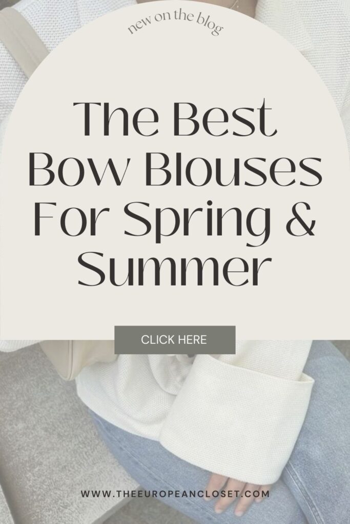 the best bow tops outfit ideas for spring and summer 2