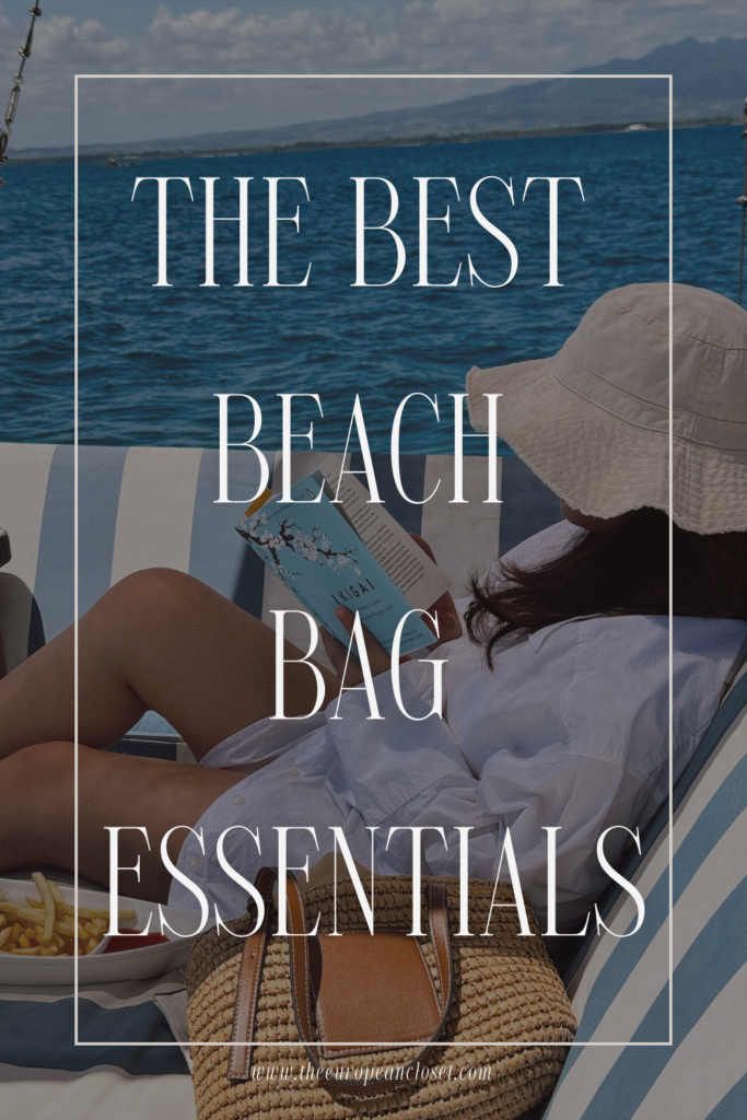 oing on vacation? Here's the ultimate beach bag essentials you should bring with you on your holiday.