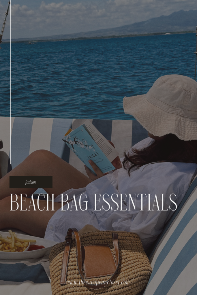 oing on vacation? Here's the ultimate beach bag essentials you should bring with you on your holiday.