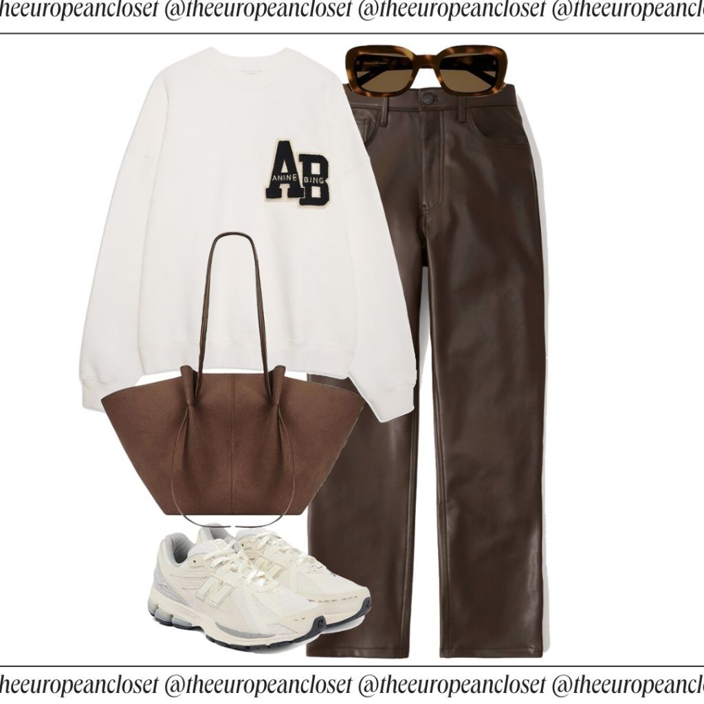 Are you looking for brown leather pants outfit ideas for fall? We got you covered.