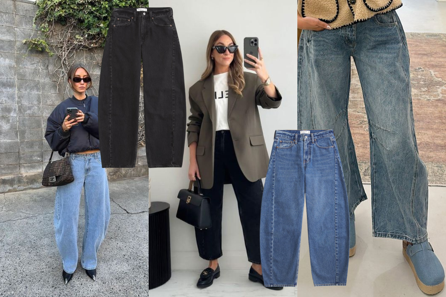 The Jeans you need for Fall: 6 Amazing Barrel Jeans Outfit Ideas