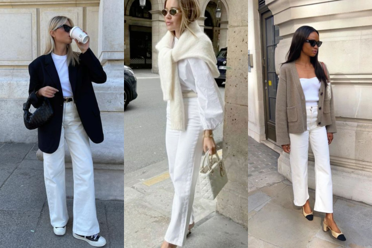 Looking tor white jeans fall outfit ideas? I've got just the thing for you. Here are some stylish ways to rock white jeans this fall.