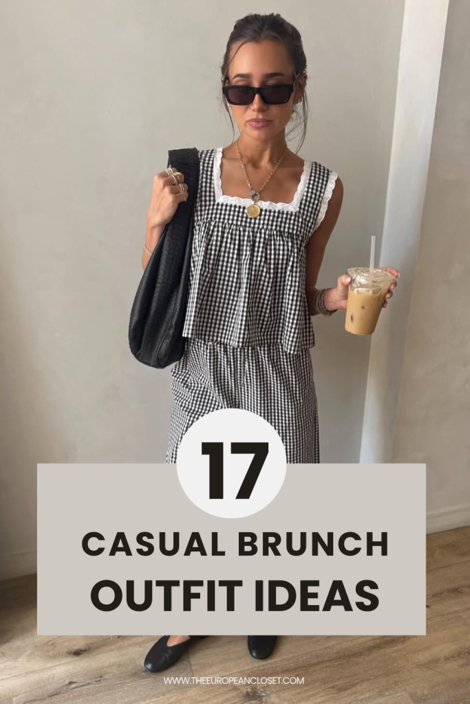 Discover seventeen amazing summer brunch outfit ideas that will make you the talk of the town once you wear them out!
