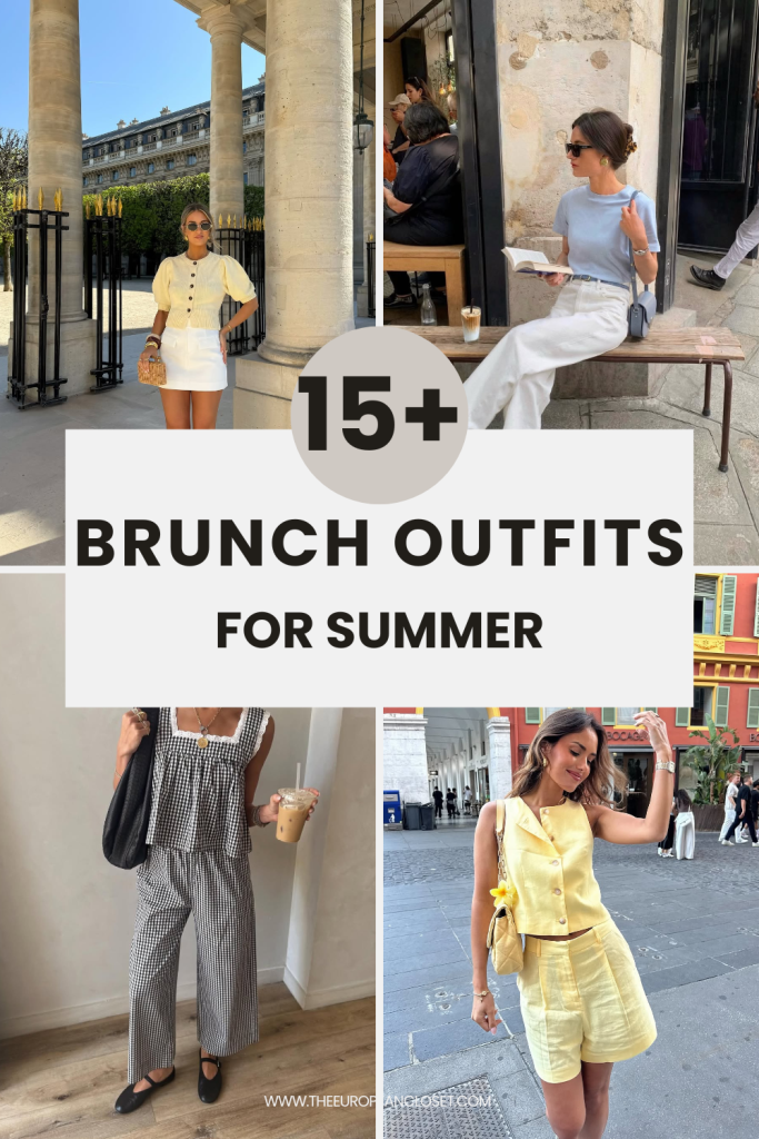 Discover seventeen amazing summer brunch outfit ideas that will make you the talk of the town once you wear them out!