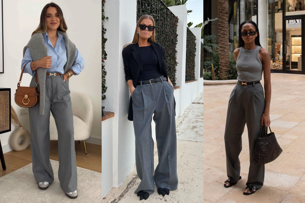 What to Wear With Grey Pants (And Look Chic Every Time) - The European ...