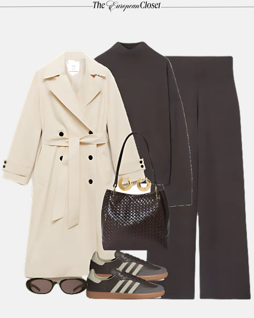Today I’m sharing 15 ways on how to style a trench coat for fall, with outfits perfect for work, errands, and everything in between.