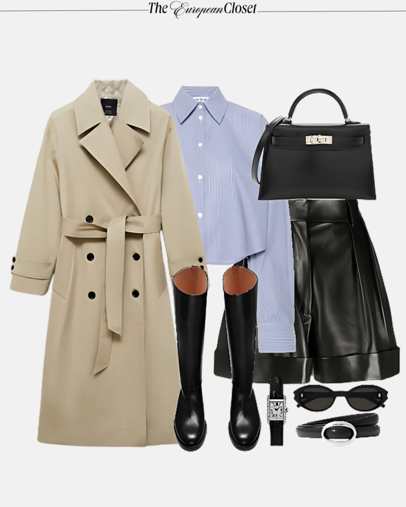 Today I’m sharing 15 ways on how to style a trench coat for fall, with outfits perfect for work, errands, and everything in between.