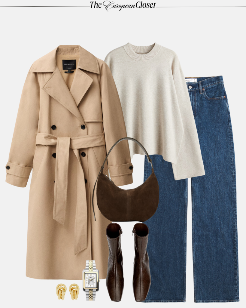 Today I’m sharing 15 ways on how to style a trench coat for fall, with outfits perfect for work, errands, and everything in between.