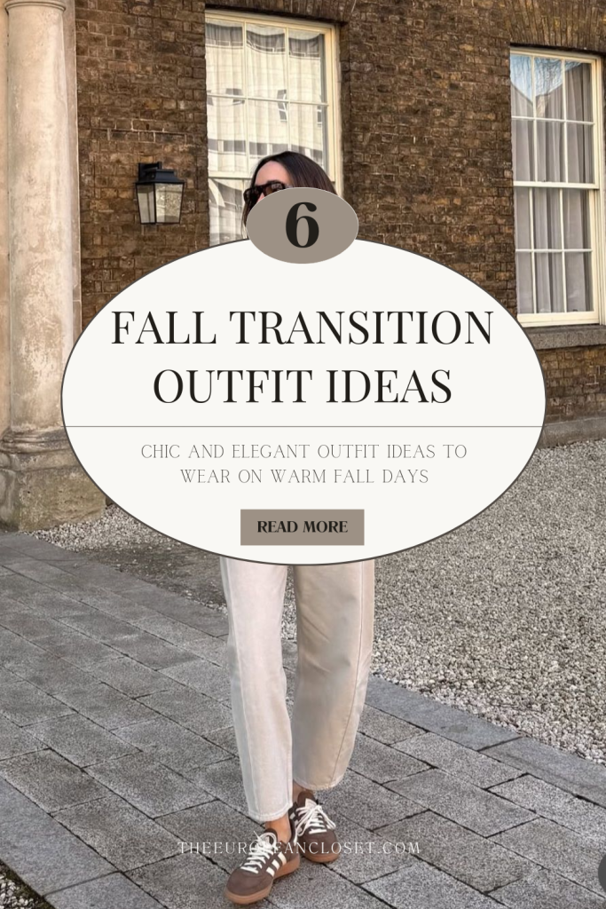 That’s exactly what today’s post is all about!! I’ll be sharing some easy, chic transitional fall transitional outfits that will keep you comfortable.
