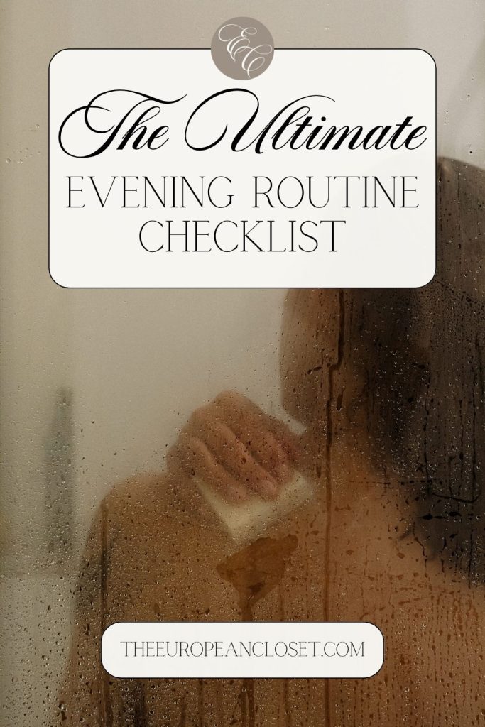If you’ve been craving an evening routine checklist that actually helps you switch off and fall asleep faster, you’re in the right place.