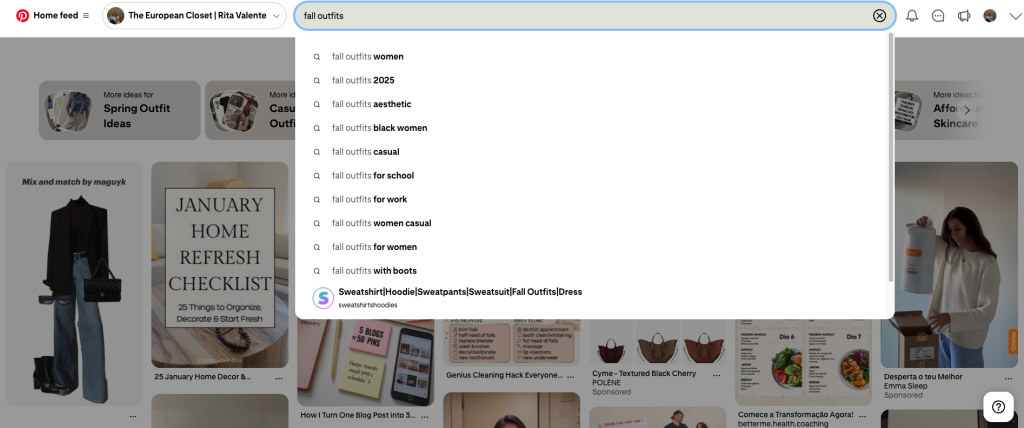Pinterest SEO for fashion bloggers made simple. Learn how to find keywords, optimize pins, name boards strategically, and grow consistent traffic with a clear, repeatable Pinterest strategy.
