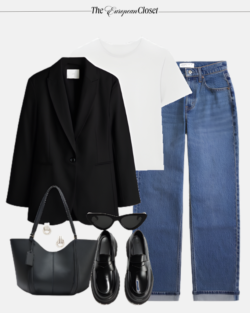 Not sure what to wear with black loafers you have lying around your closet? Here are 15 chic, comfortable ways to wear black loafers.